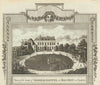 The original Bagshot Park, Surrey. George Keppel Earl of Albemarle WALPOOLE 1794