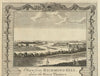 View from Richmond Hill looking north west. Brentford Isleworth. WALPOOLE 1794