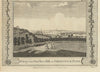 Greenwich & the City of London from Greenwich Park. Observatory. WALPOOLE 1794