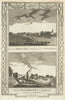Mortlake, from Dukes Meadows. Hammersmith, from Chiswick Mall. WALPOOLE 1794