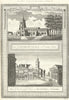 Chelmsford Cathedral. Market Place & Church, Blandford Forum. WALPOOLE 1794