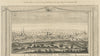 View of the town of 'Litchfield', in Staffordshire. Lichfield. WALPOOLE 1794