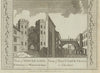 The Sponne gate, Coventry & Eastgate, Chester. WALPOOLE 1794 old antique print