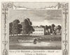 The Bishop of London's Seat, Fulham Palace. WALPOOLE 1794 old antique print