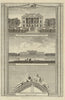 Gunnersbury House/Park, West London. Wanstead House. Bethlem Hospital Gate 1794