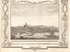 Perspective view of the city and cathedral of Canterbury, Kent. WALPOOLE 1794