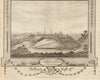 South west view of Shrewsbury in Shropshire. WALPOOLE 1794 old antique print