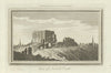 View of the castle & city of Norwich, Norfolk. WALPOOLE 1794 old antique print