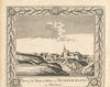 View of the Town & Abbey of 'Dumfermling', Fifeshire. Dunfermline. WALPOOLE 1794