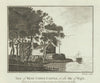 West Cowes Castle, Isle of Wight. Royal yacht Squadron. WALPOOLE 1794 print