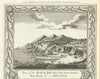 The Black Rocks, New Town Bourn, Bray Head, Wicklow, Ireland. WALPOOLE 1794
