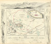 ATHENS. Αθήνα. Antique town city map plan; inset Acropolis. SDUK 1847 old