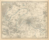 PARIS ENVIRONS. Fortifications Versailles Vincennes St Denis. SDUK 1847 map