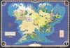 An Artist’s Interpretation of Middle Earth. Peter Fenlon after Tolkien 1982 map