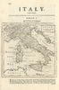 Italy by Herman Moll. Includes Haute-Savoie 1701 old antique map plan chart
