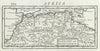 Barbary & Bildulgerid. North Africa Maghreb Morocco Algeria. MOLL 1701 old map