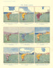 Cartoon by Fougasse satirising the sameness of golfing holidays 1924 old print
