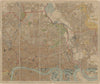 Stanford's New Map of the County of London—North East sheet. 70x84cm 1907