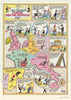Mrs. Thatcher's Europe Open for Business Map by Mahood/Punch. Single Market 1988