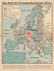 How Nazis are transplanting Europe's Races. Holocaust/Generalplan Ost map 1942