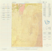 NE Rub Al Khali quadrangle geology—Saudi Arabia/UAE—Map I-214A—USGS/Aramco 1961