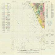 Tihamat Ash Sham quadrangle geology—Saudi Arabia—Map I-216A—USGS/Aramco 1958