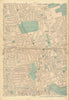 HACKNEY Lower Clapton Dalston Shacklewell London Fields Homerton 1886 old map