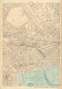 BAYSWATER MAIDA VALE Paddington Bayswater Westbourne Park St Johns Wood 1886 map
