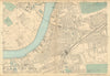 BATTERSEA Wandsworth Clapham Junction Lavender Hill Battersea Rise 1886 map