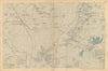 FINCHLEY/HENDON Mill Hill Colindale Colney Hatch Fortis Green. BACON  1886 map