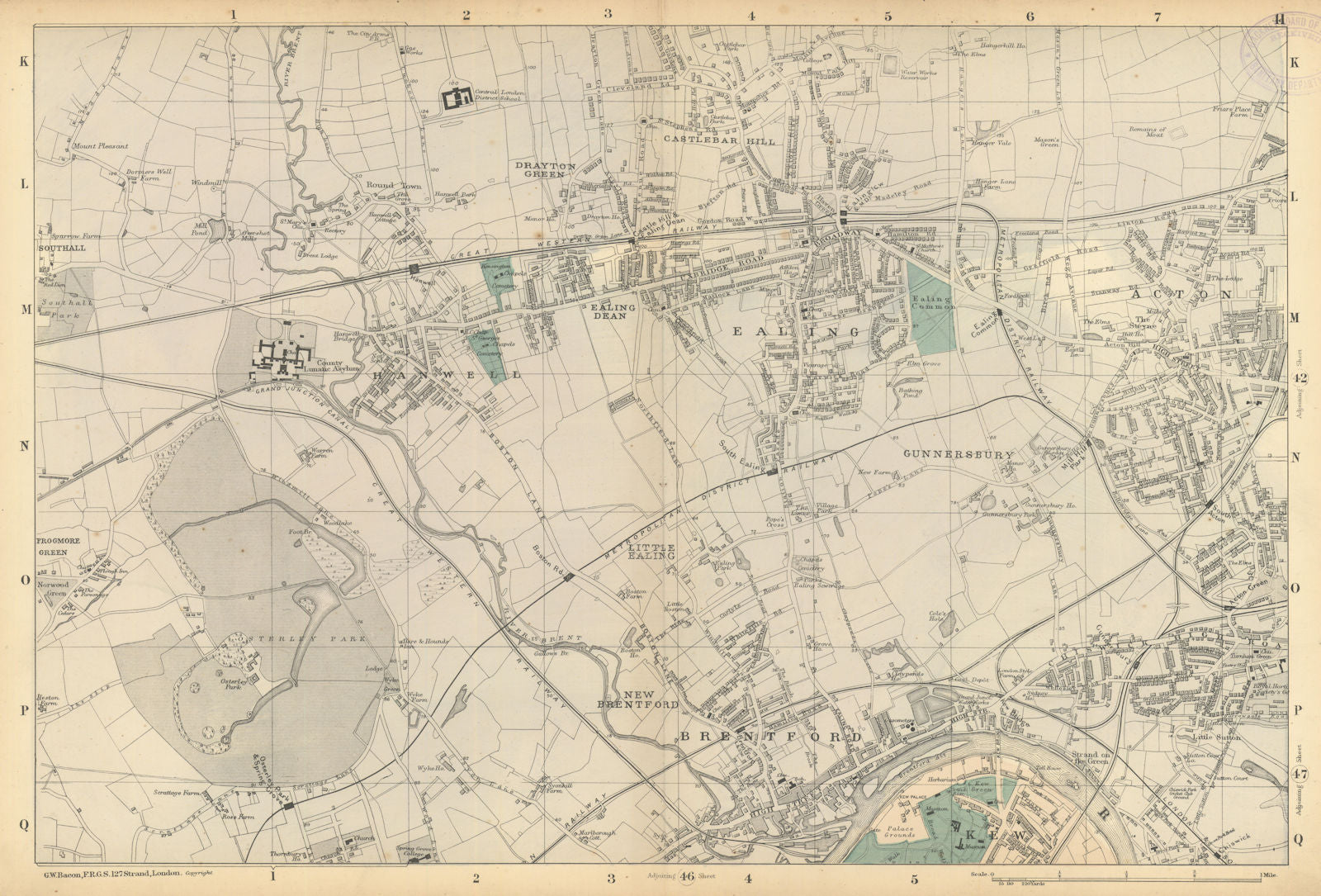 EALING/ACTON Greenford Hanwell Gunnersbury Perivale Hanger Lane. BACON ...
