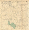 SOUTH LONDON Hayes Bromley Shooting Common Keston Chislehurst. BACON 1886 map