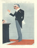 Neville Chamberlain cartoon by Fred May for The National Graphic 1932 print