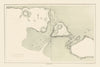 Elizabeth Harbour by Captain John Ross—2nd Arctic Expedition 1835 old map