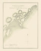 Plan of Felix Harbour by James Clark Ross 1830—Arctic Expedition 1835 old map