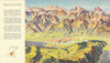 Bellunese—Dolomites alpine panoramic bird's eye view map—Heinrich Berann 1936