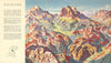 Zoldano—Dolomites alpine panoramic bird's eye view map—Heinrich Berann 1936