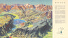 Alpago—Dolomites alpine panoramic bird's eye view map—Heinrich Berann 1936