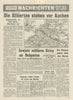 Nachrichten für die Truppe—#143—Allied PSYOPS airdrop newssheet/map—6 Sept 1944