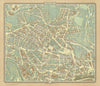 Remscheid pictorial bird's eye view city plan #36 — Bollmann — Bildkart 1962 map