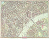 Köln/Cologne pictorial bird's eye view city plan #50—Bollmann—Bildkart 1965 map