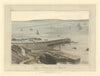 Quay at Straddon [Staddon] Point, near Plymouth—William Daniell aquatint 1825