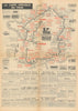 La Carte Officielle du 57e Tour de France—L'Equipe—Le Parisien—cycling map 1970