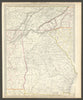 USA. Alabama Georgia Cherokee & Muscogee villages. TN NC SC FL. SDUK 1844 map