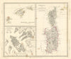 MEDITERRANEAN.Corsica Sardinia;Balearics Baleares;Valletta,Malta SDUK 1844 map