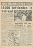 Nachrichten für die Truppe—#155—Allied PSYOPS airdrop newssheet/map—18 Sept 1944