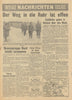 Nachrichten für die Truppe—#158—Allied PSYOPS airdrop newssheet/map—21 Sept 1944