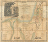 Seaton’s Map of Palestine or the Holy Land with Part of Egypt—Josiah Neele c1835