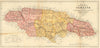 Map of the Island of Jamaica—Dr. Johnston’s Guide Book—Harrison/Liddell 1895