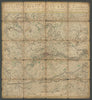 Andrews's New and Accurate Map of the Country Thirty Miles Round London 1783